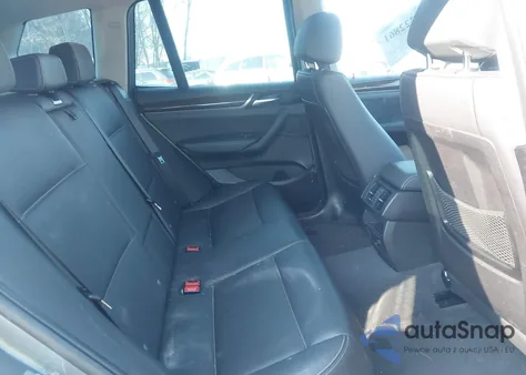 2017 BMW X3 xDrive28I из США, поврежденный, VIN 5UXWX9C36H0W72039